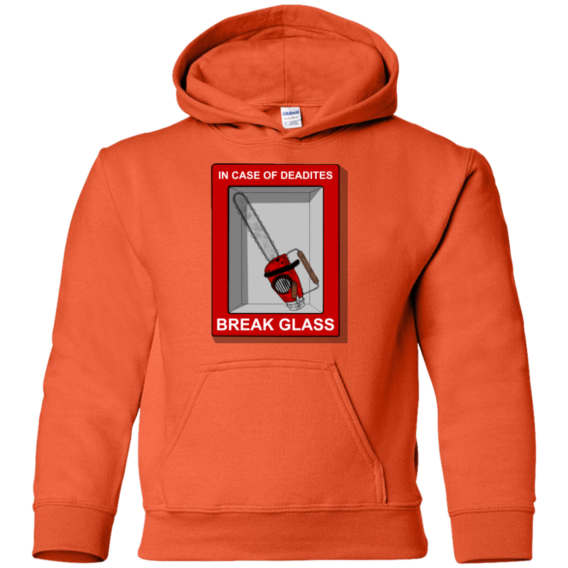 Sweatshirts Orange / YS Break Glass Youth Hoodie