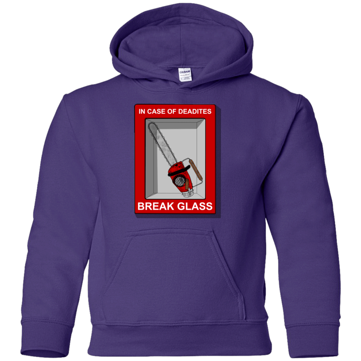 Sweatshirts Purple / YS Break Glass Youth Hoodie