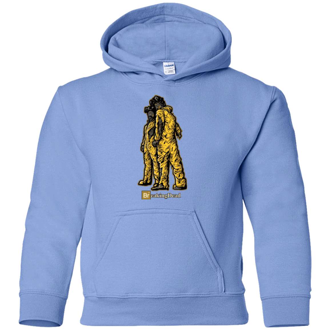 Sweatshirts Carolina Blue / YS BREAKING DEAD Youth Hoodie