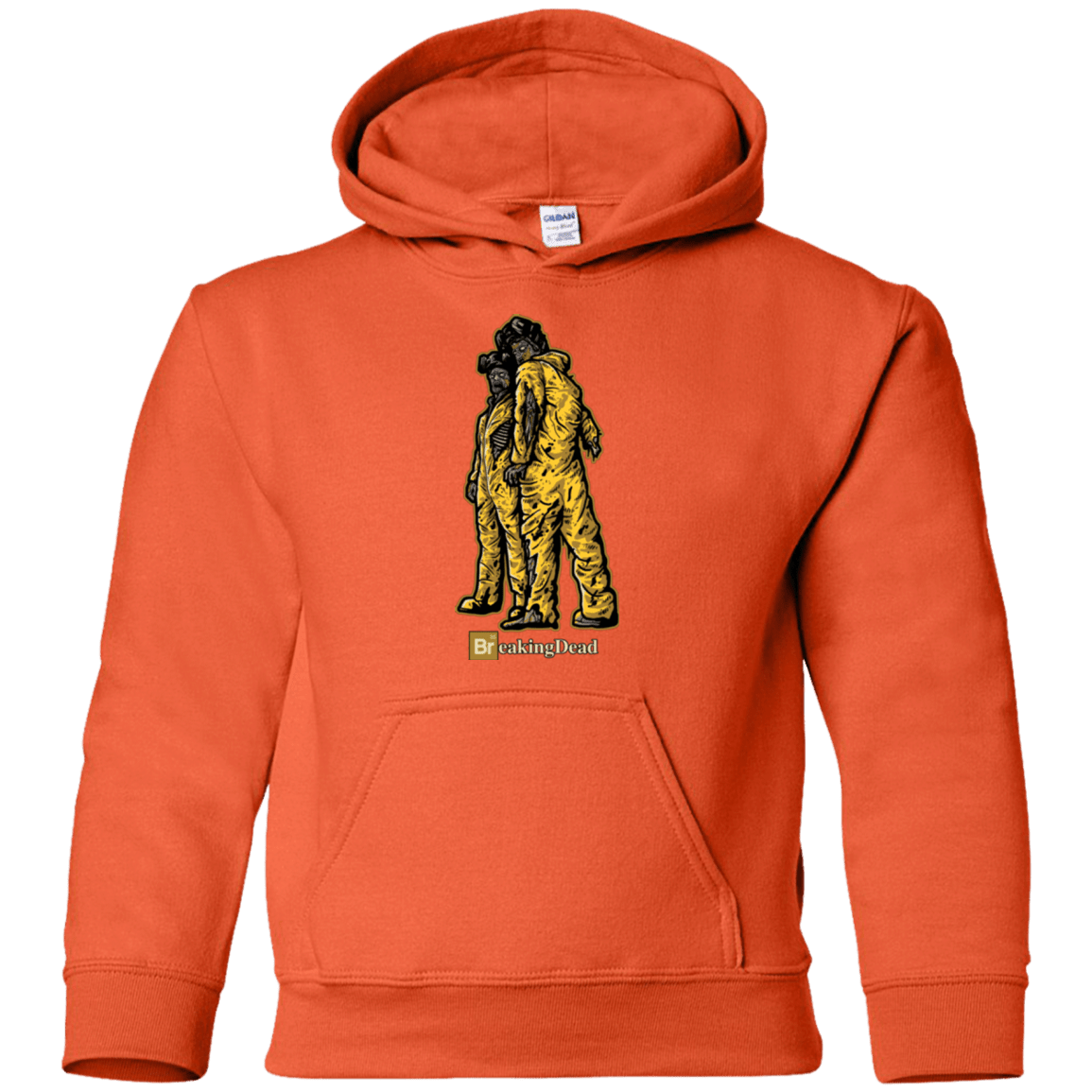 Sweatshirts Orange / YS BREAKING DEAD Youth Hoodie