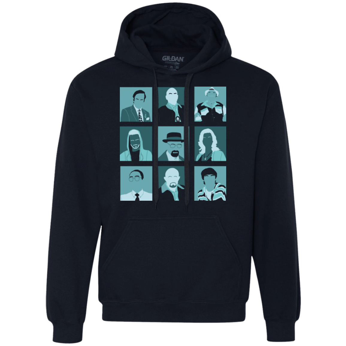 Sweatshirts Navy / Small Breaking Pop Premium Fleece Hoodie