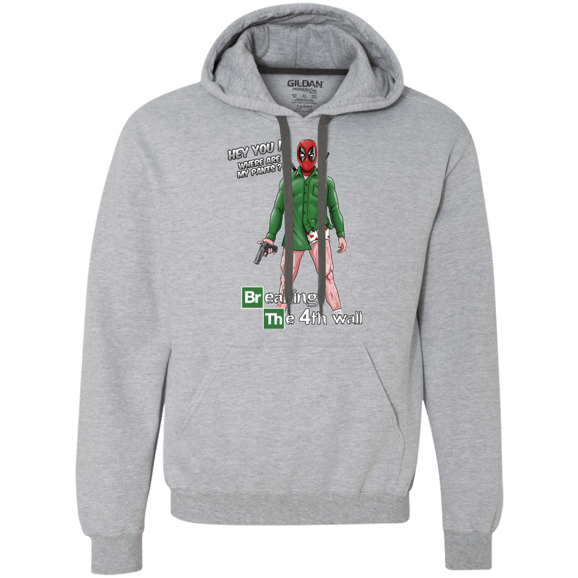 Sweatshirts Sport Grey / Small Breaking the 4th Wall Premium Fleece Hoodie