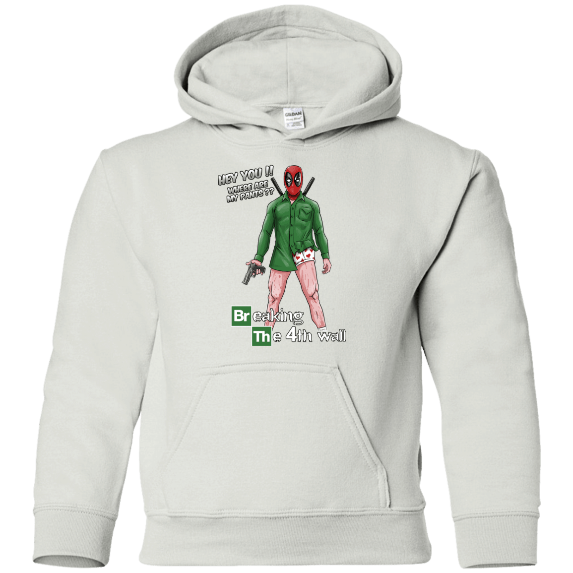 Sweatshirts White / YS Breaking the 4th Wall Youth Hoodie
