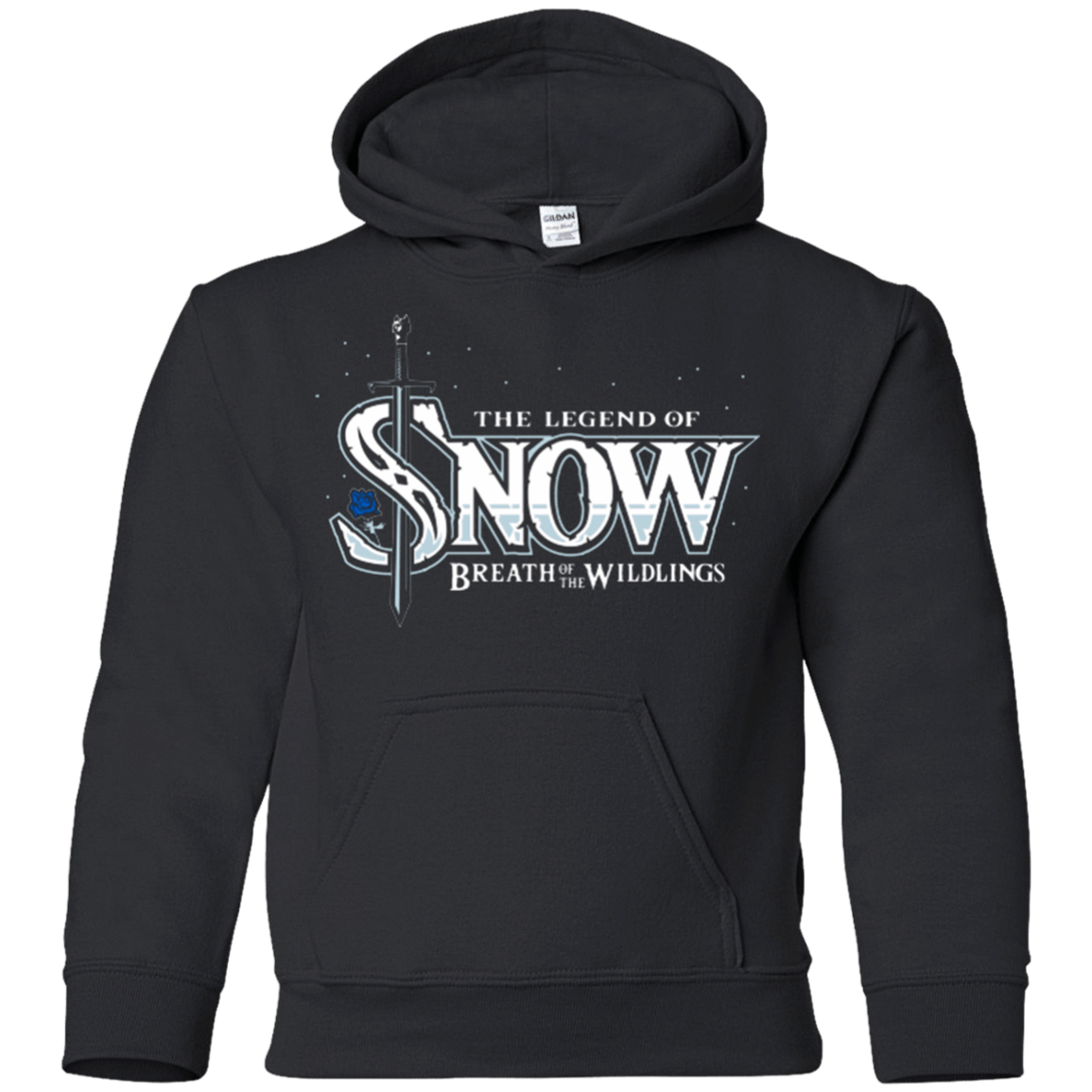 Sweatshirts Black / YS Breath of the Wildlings Youth Hoodie