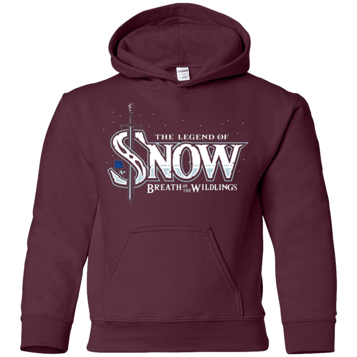Sweatshirts Maroon / YS Breath of the Wildlings Youth Hoodie