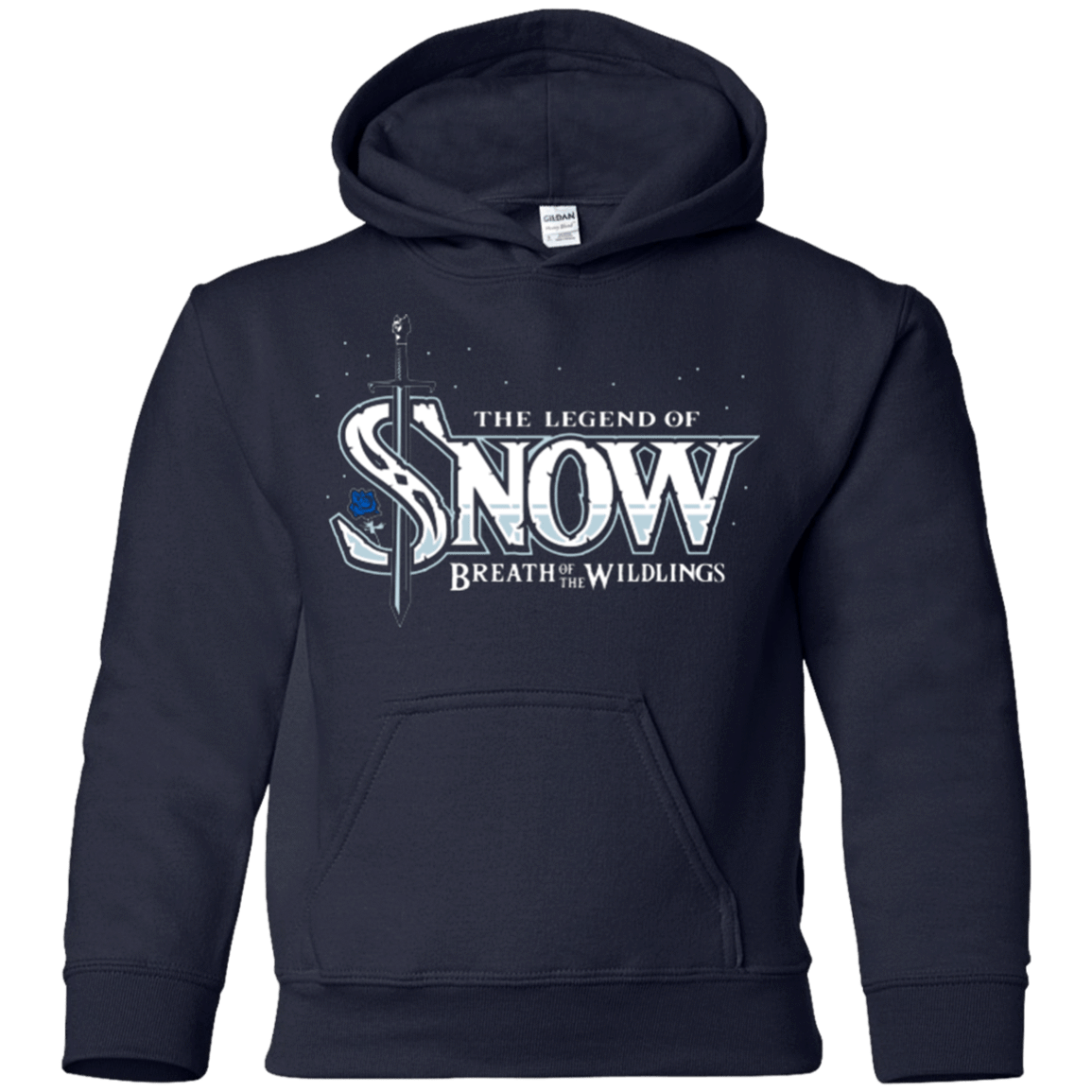 Sweatshirts Navy / YS Breath of the Wildlings Youth Hoodie