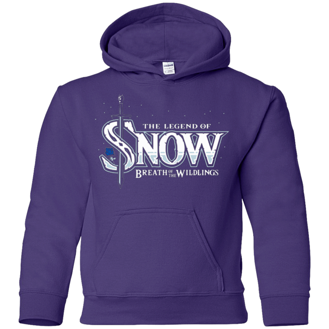 Sweatshirts Purple / YS Breath of the Wildlings Youth Hoodie
