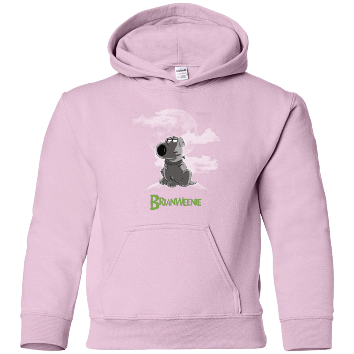 Sweatshirts Light Pink / YS Brian Weenie Youth Hoodie