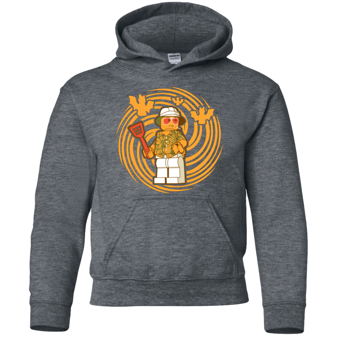 Sweatshirts Dark Heather / YS Brick Country Youth Hoodie