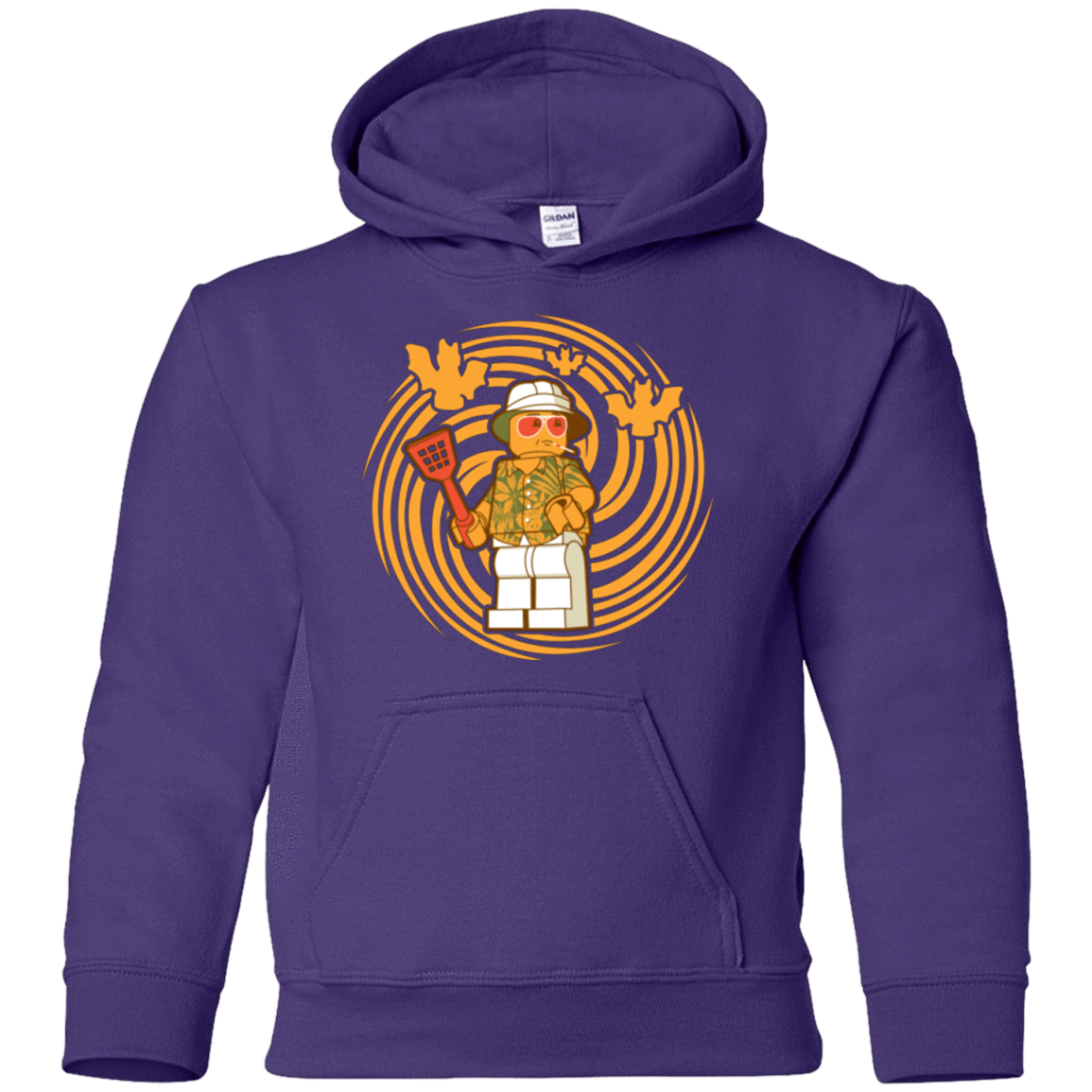 Sweatshirts Purple / YS Brick Country Youth Hoodie