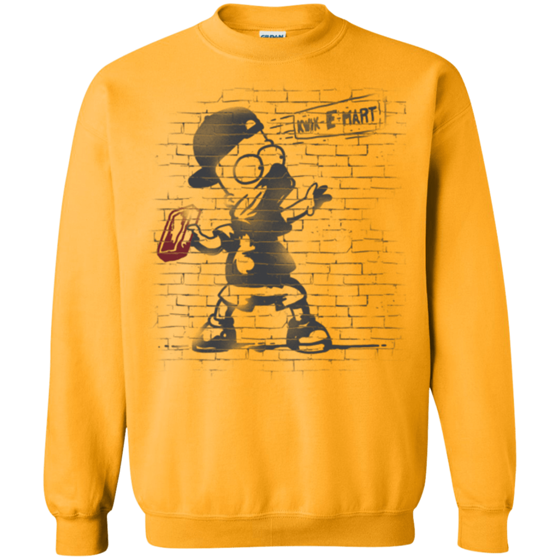 Sweatshirts Gold / S BRICK E MART Crewneck Sweatshirt
