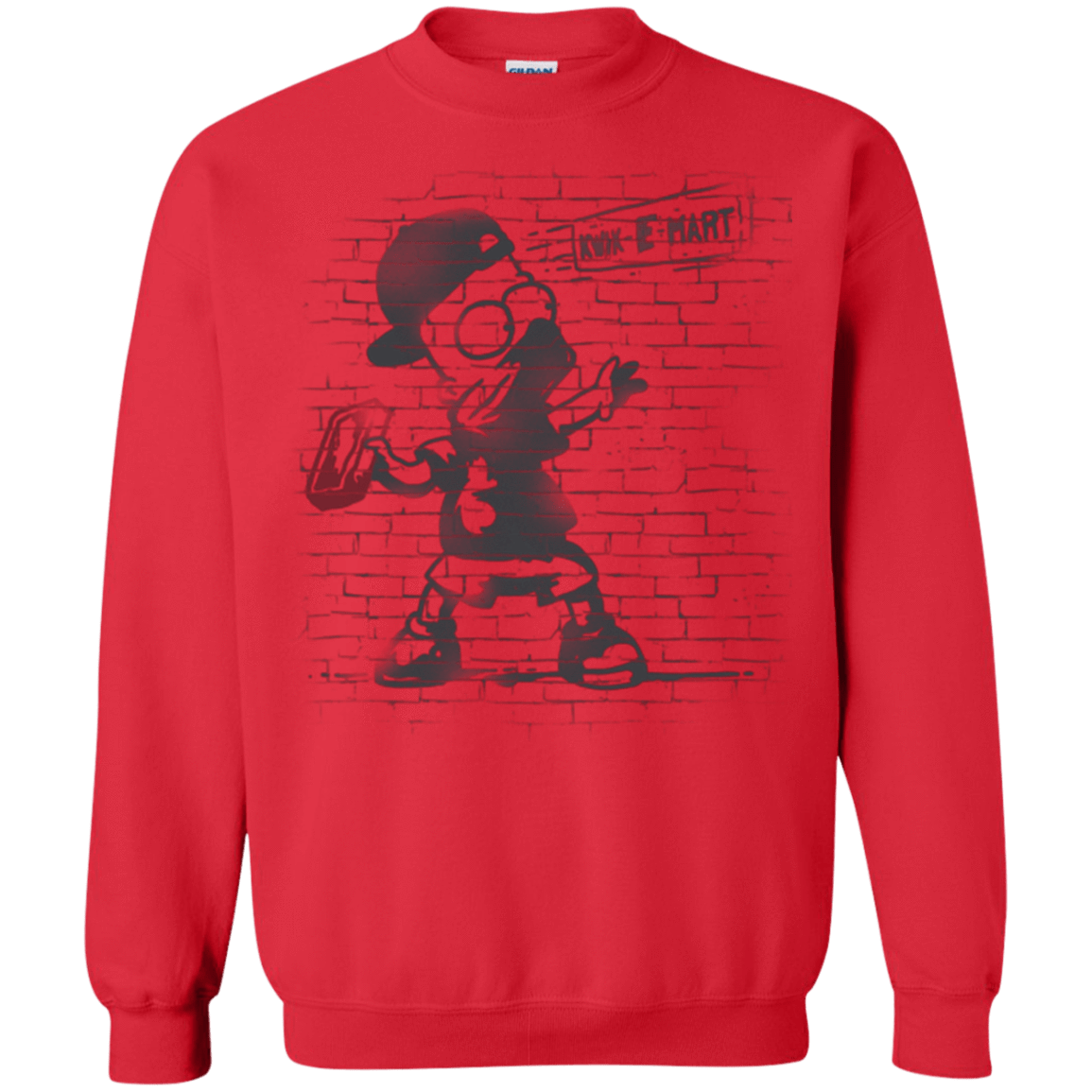 Sweatshirts Red / S BRICK E MART Crewneck Sweatshirt