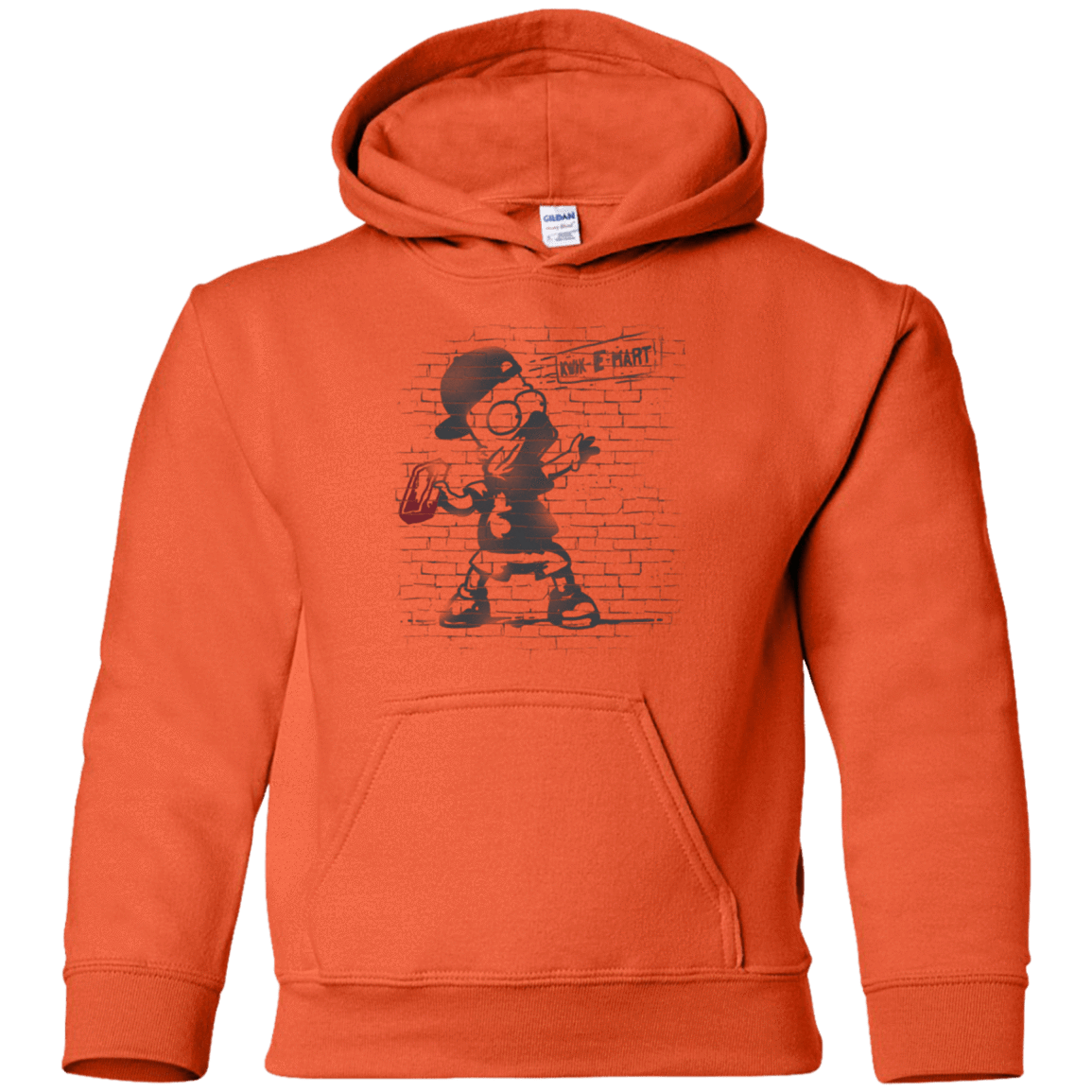 Sweatshirts Orange / YS BRICK E MART Youth Hoodie