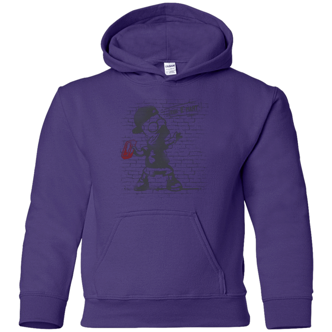 Sweatshirts Purple / YS BRICK E MART Youth Hoodie