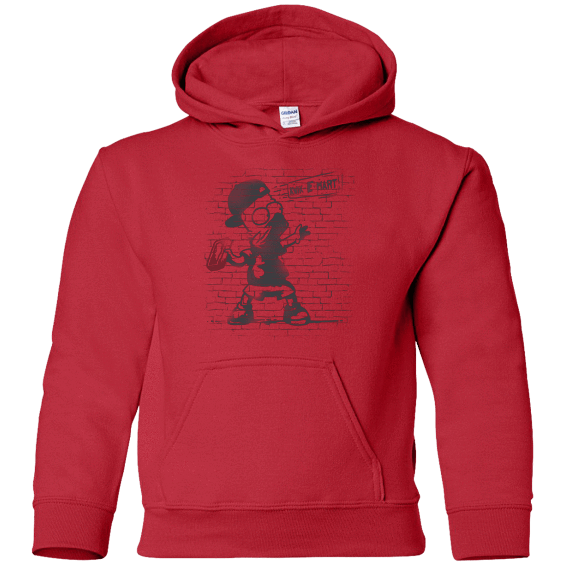 Sweatshirts Red / YS BRICK E MART Youth Hoodie