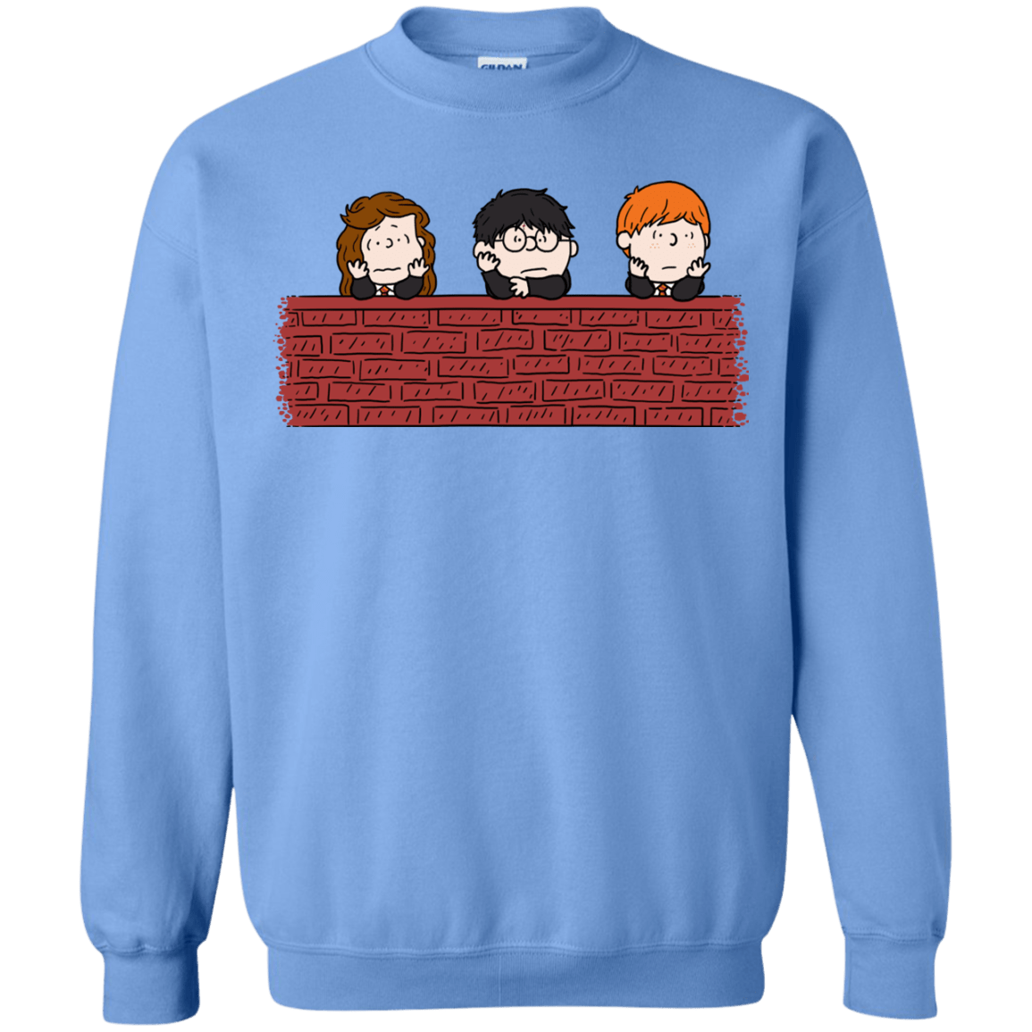 Sweatshirts Carolina Blue / S Brick Wall Crewneck Sweatshirt