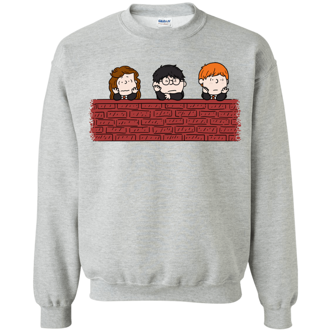 Sweatshirts Sport Grey / S Brick Wall Crewneck Sweatshirt