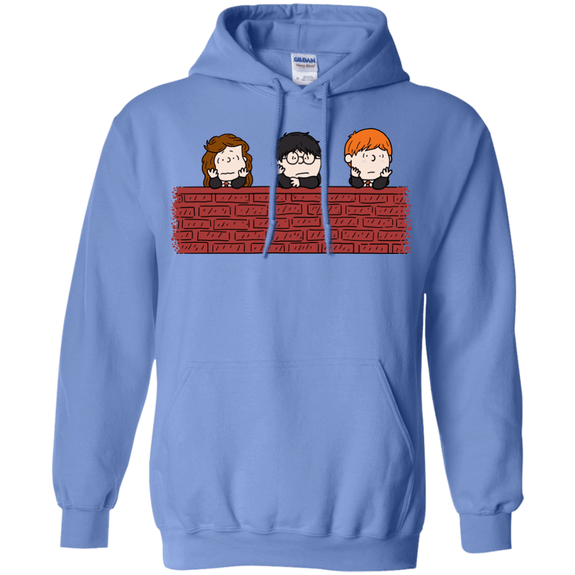 Sweatshirts Carolina Blue / S Brick Wall Pullover Hoodie