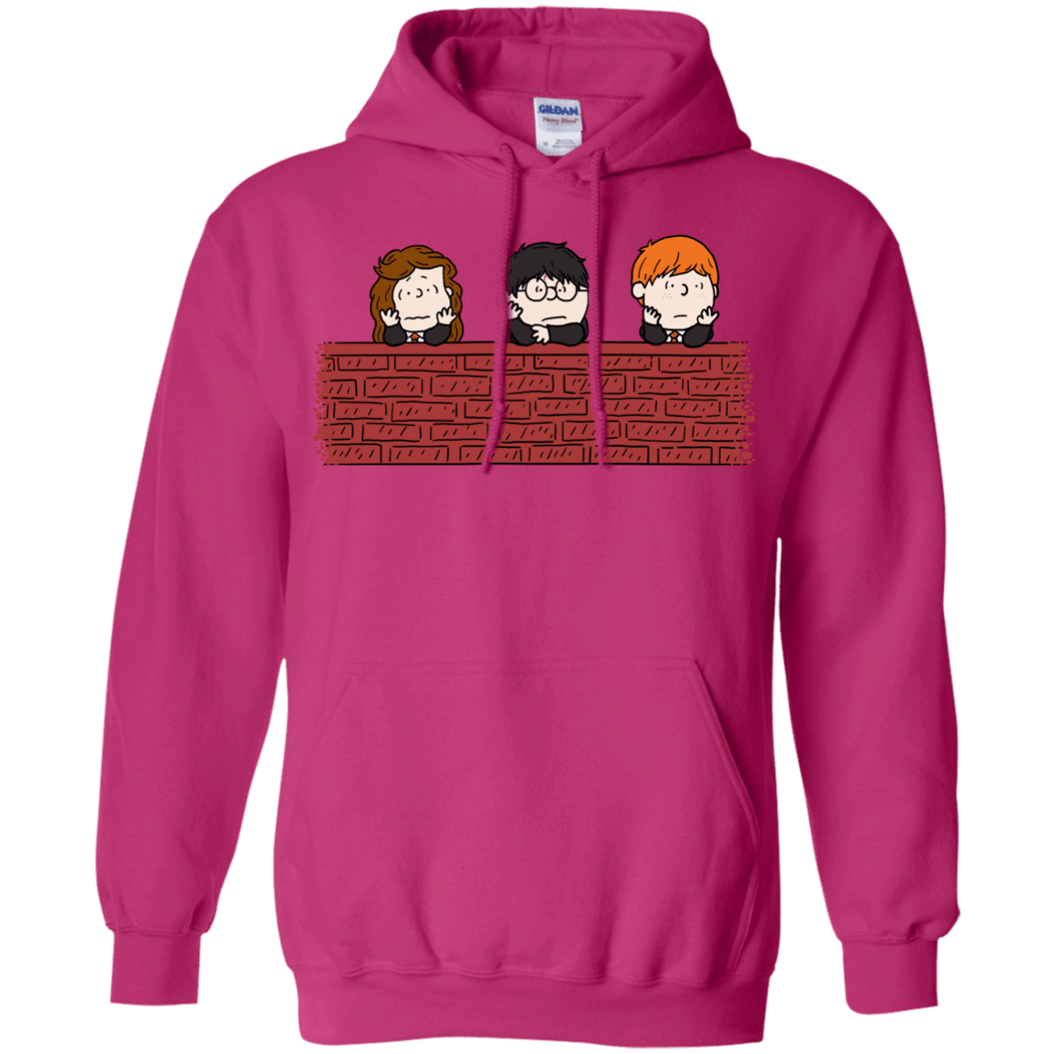 Sweatshirts Heliconia / S Brick Wall Pullover Hoodie