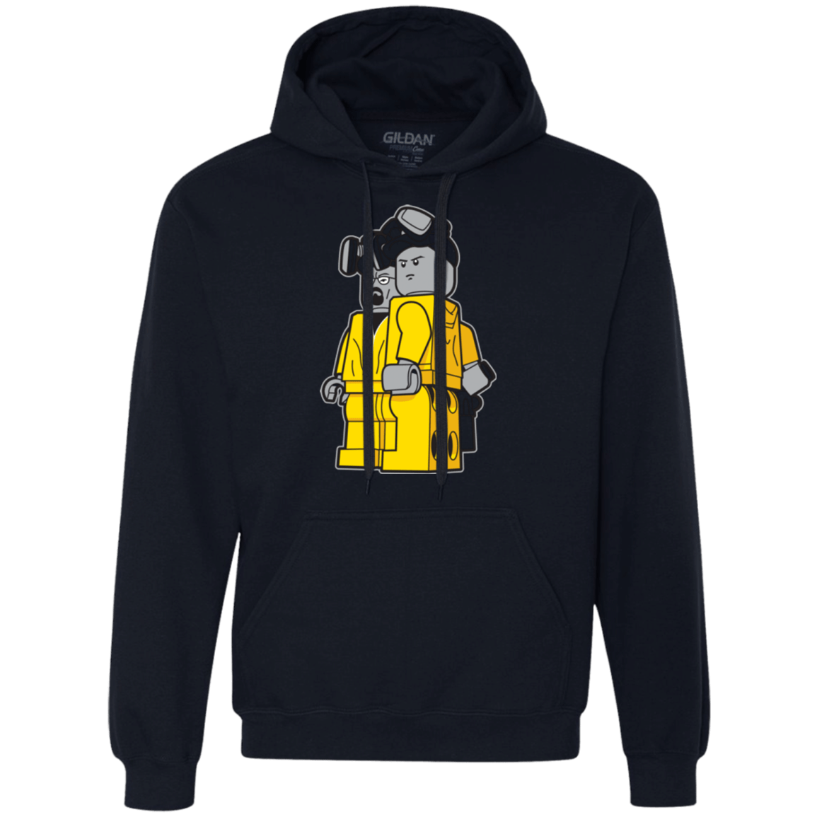 Sweatshirts Navy / Small Bricking Bad Premium Fleece Hoodie