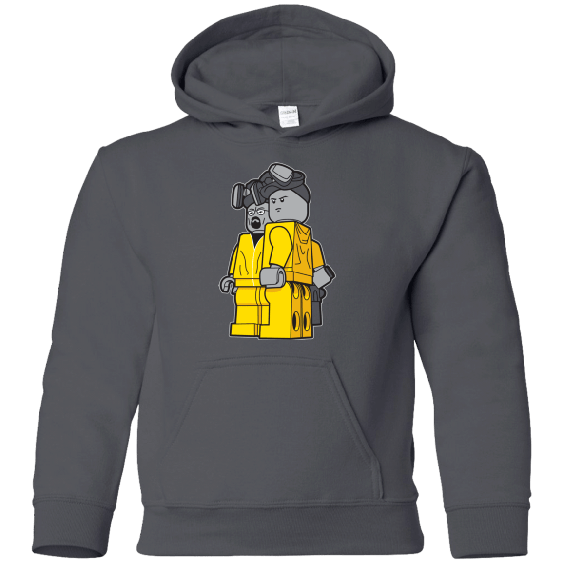 Sweatshirts Charcoal / YS Bricking Bad Youth Hoodie