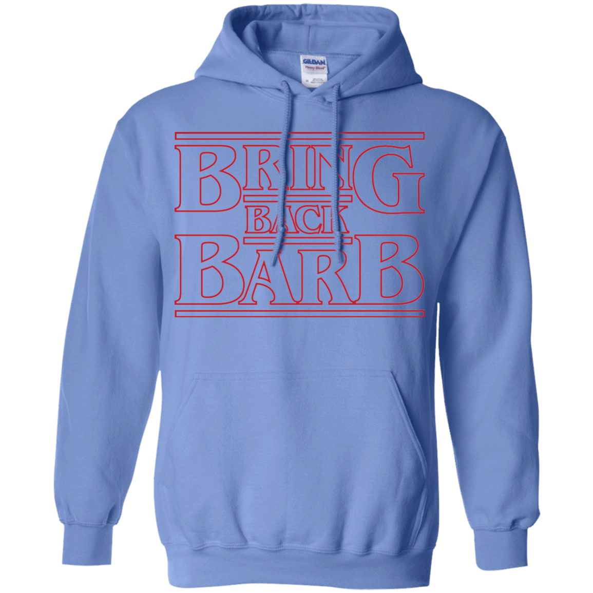 Sweatshirts Carolina Blue / Small Bring Back Barb Pullover Hoodie