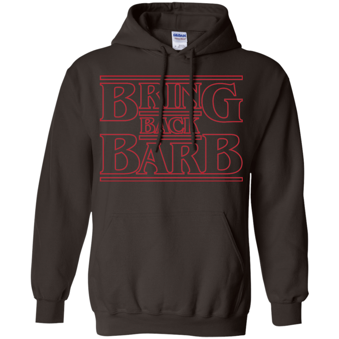 Sweatshirts Dark Chocolate / Small Bring Back Barb Pullover Hoodie
