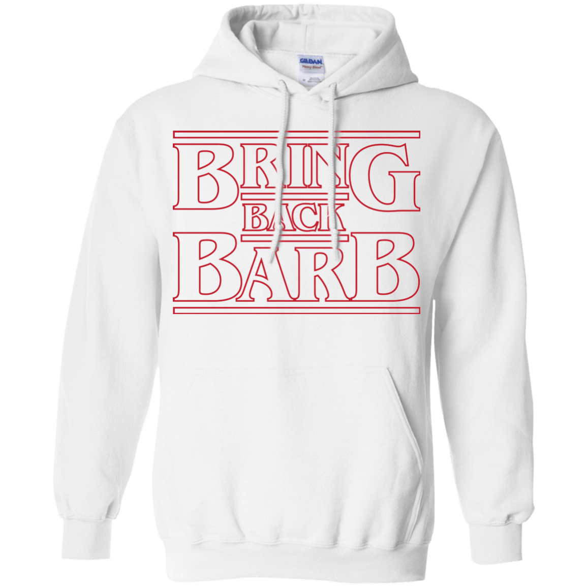 Sweatshirts White / Small Bring Back Barb Pullover Hoodie
