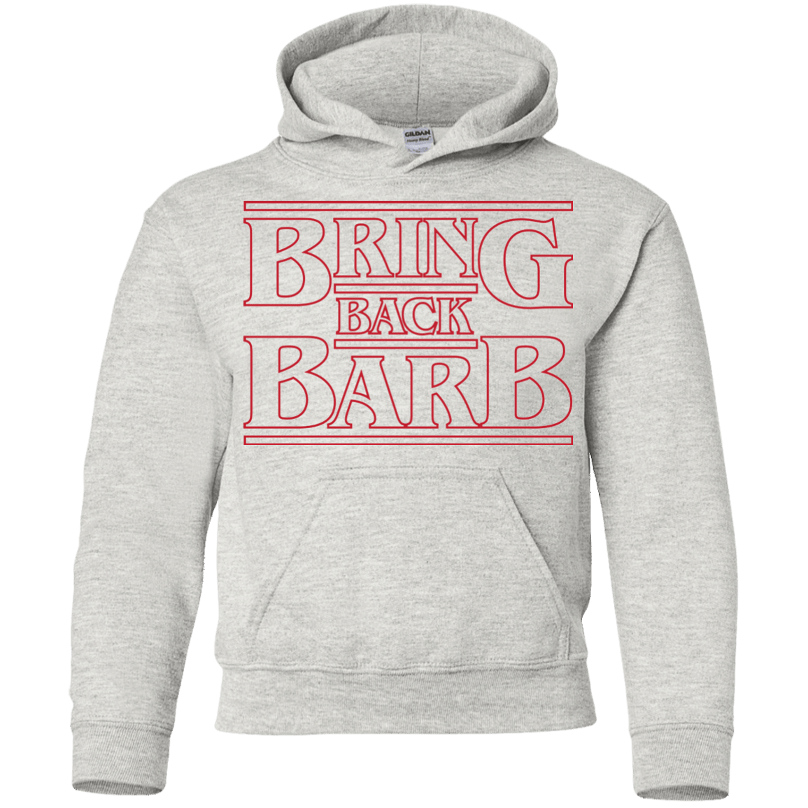 Sweatshirts Ash / YS Bring Back Barb Youth Hoodie