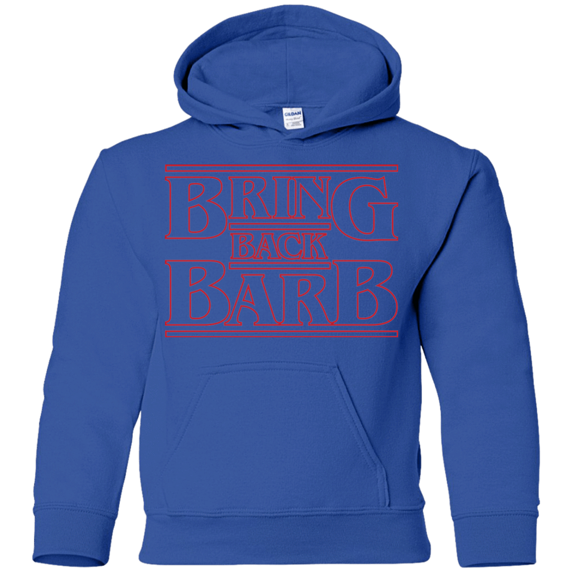 Sweatshirts Royal / YS Bring Back Barb Youth Hoodie