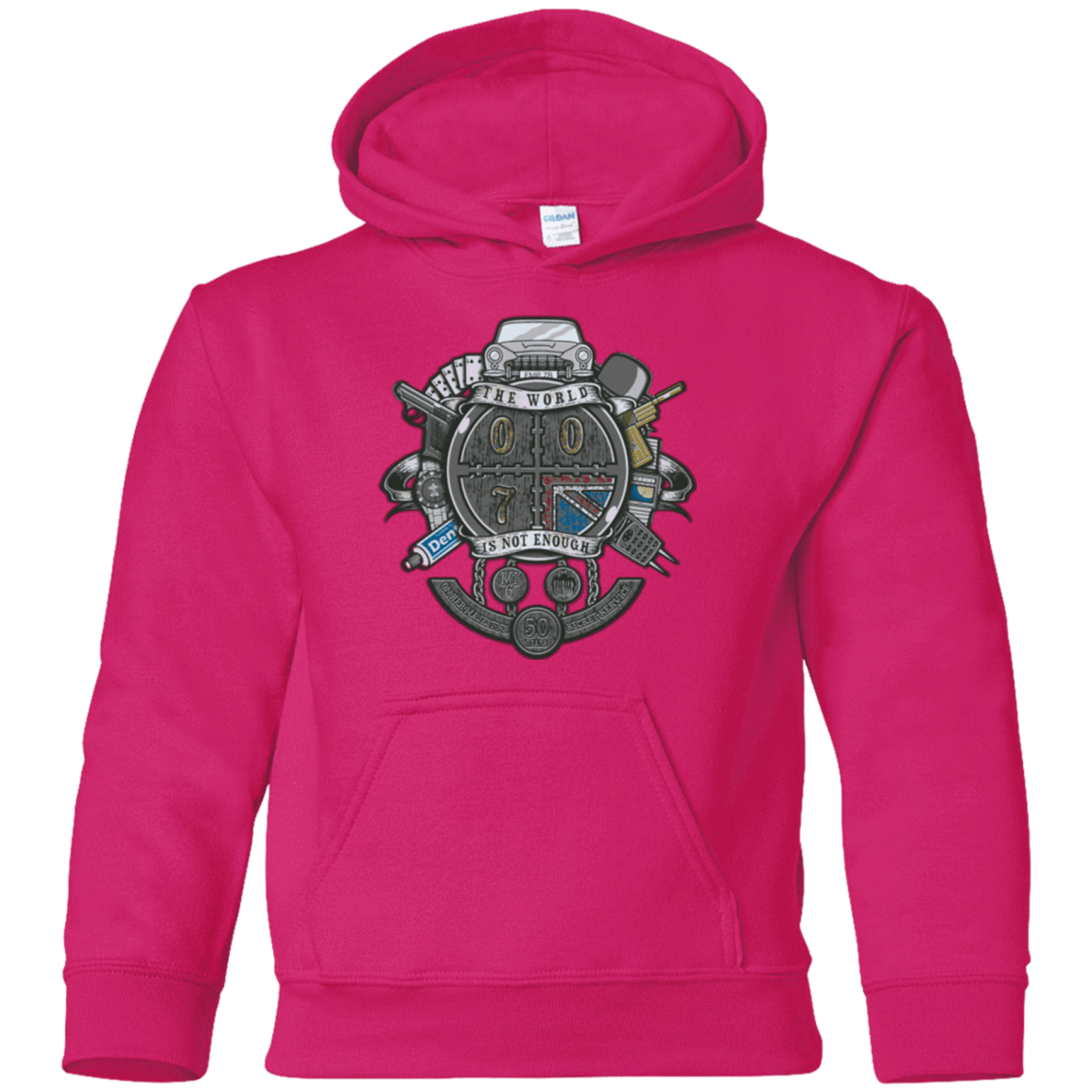 Sweatshirts Heliconia / YS British Spy Crest Youth Hoodie