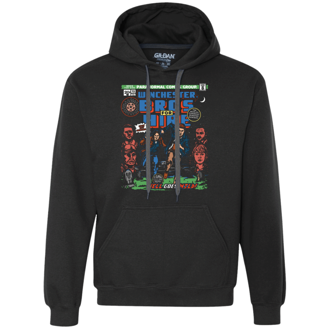 Sweatshirts Black / Small Bros 4 Hire Premium Fleece Hoodie