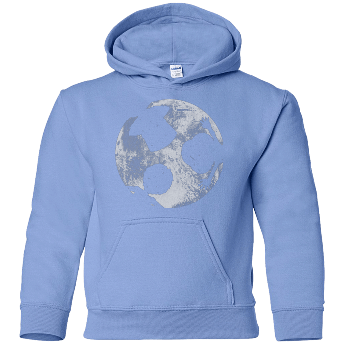Sweatshirts Carolina Blue / YS Brothers Moon Youth Hoodie