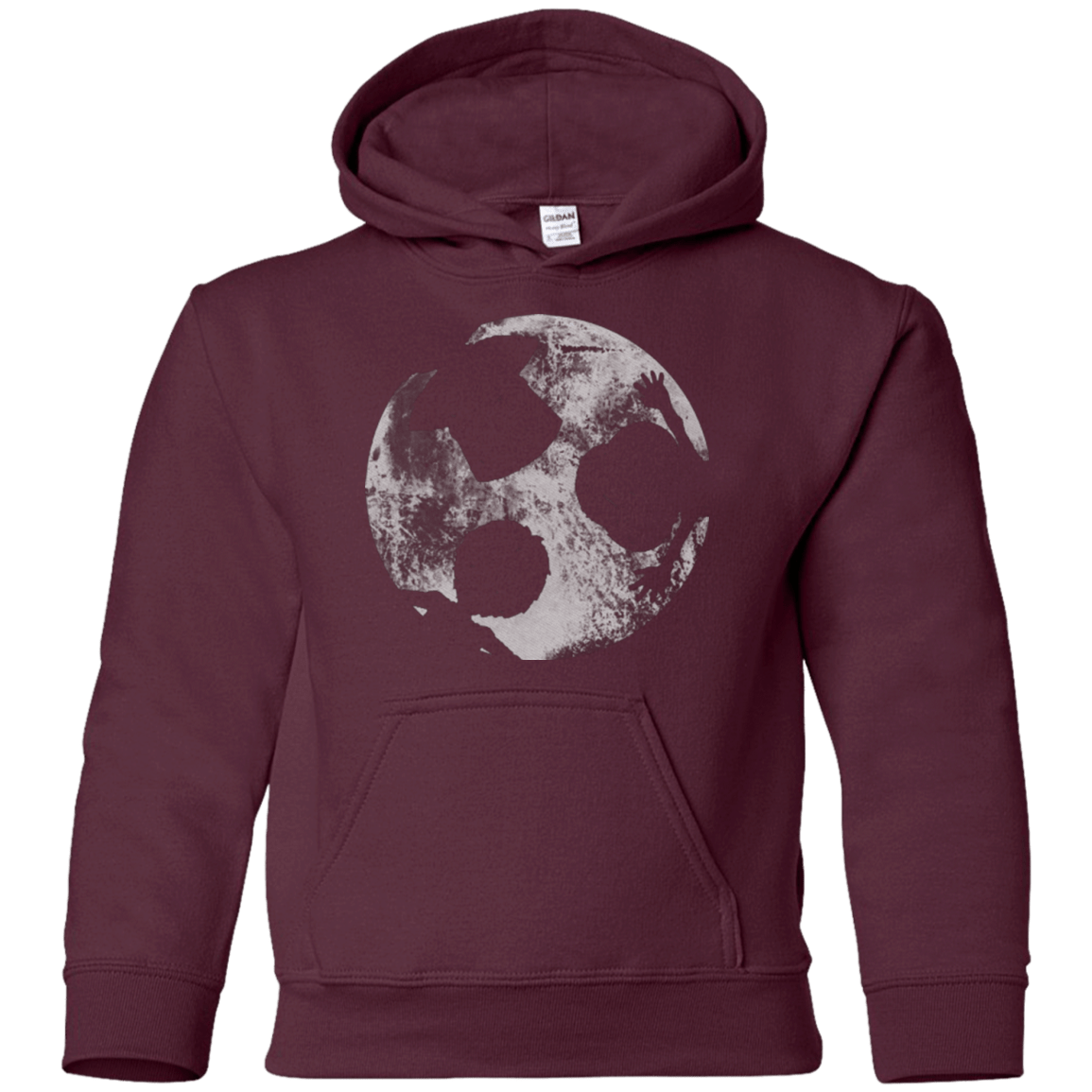 Sweatshirts Maroon / YS Brothers Moon Youth Hoodie