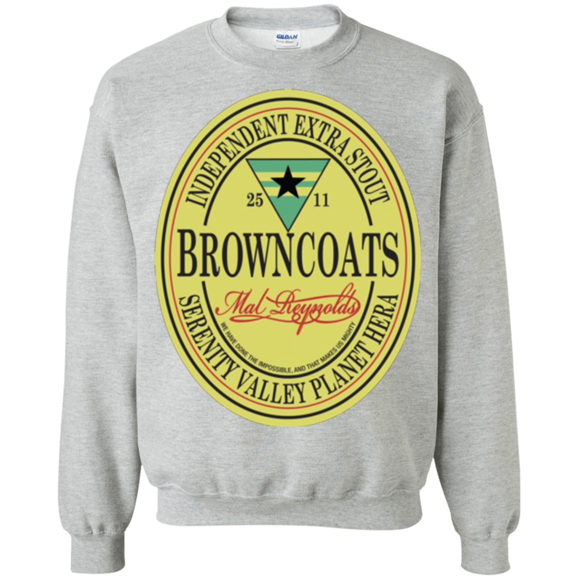 Sweatshirts Sport Grey / Small Browncoats Stout Crewneck Sweatshirt