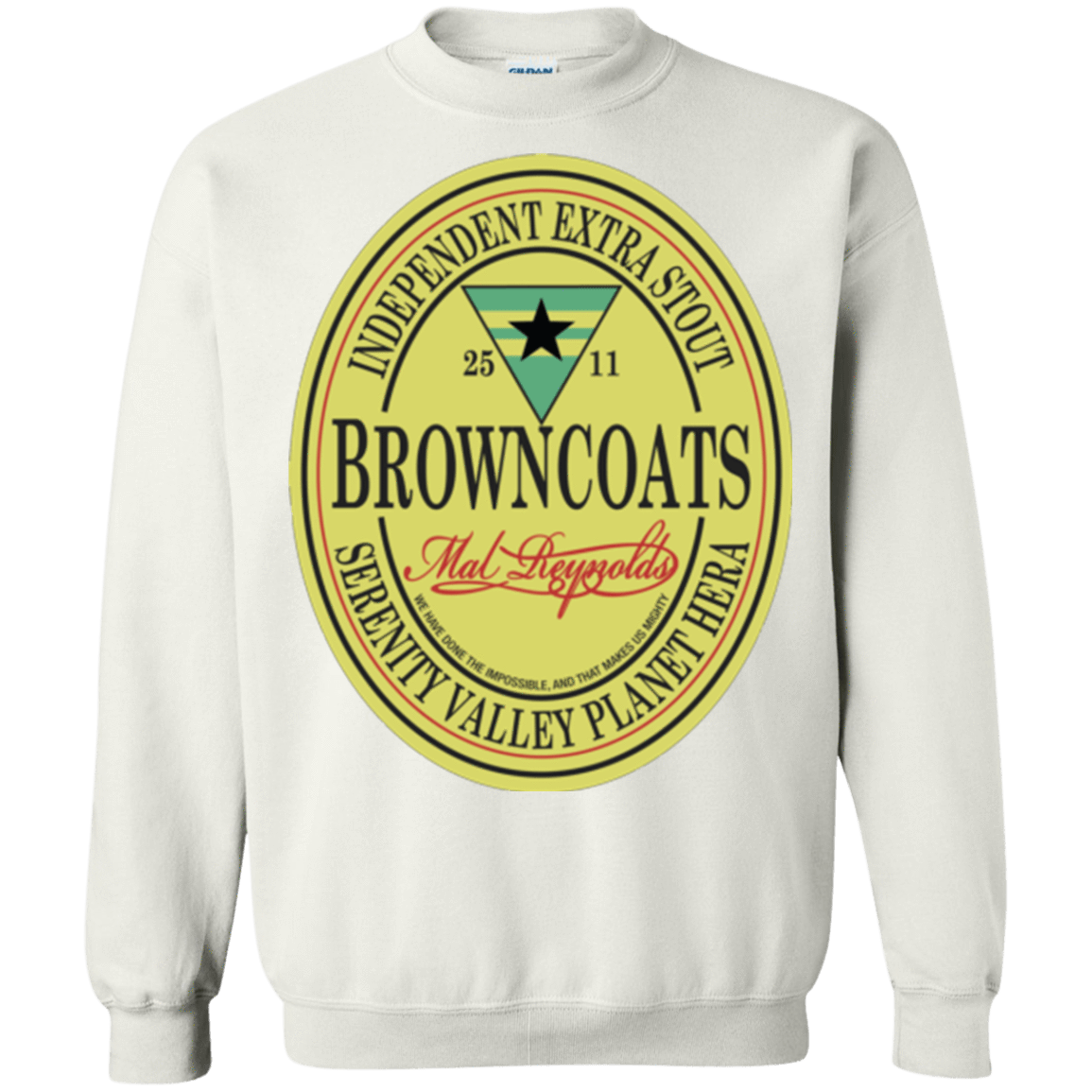 Sweatshirts White / Small Browncoats Stout Crewneck Sweatshirt