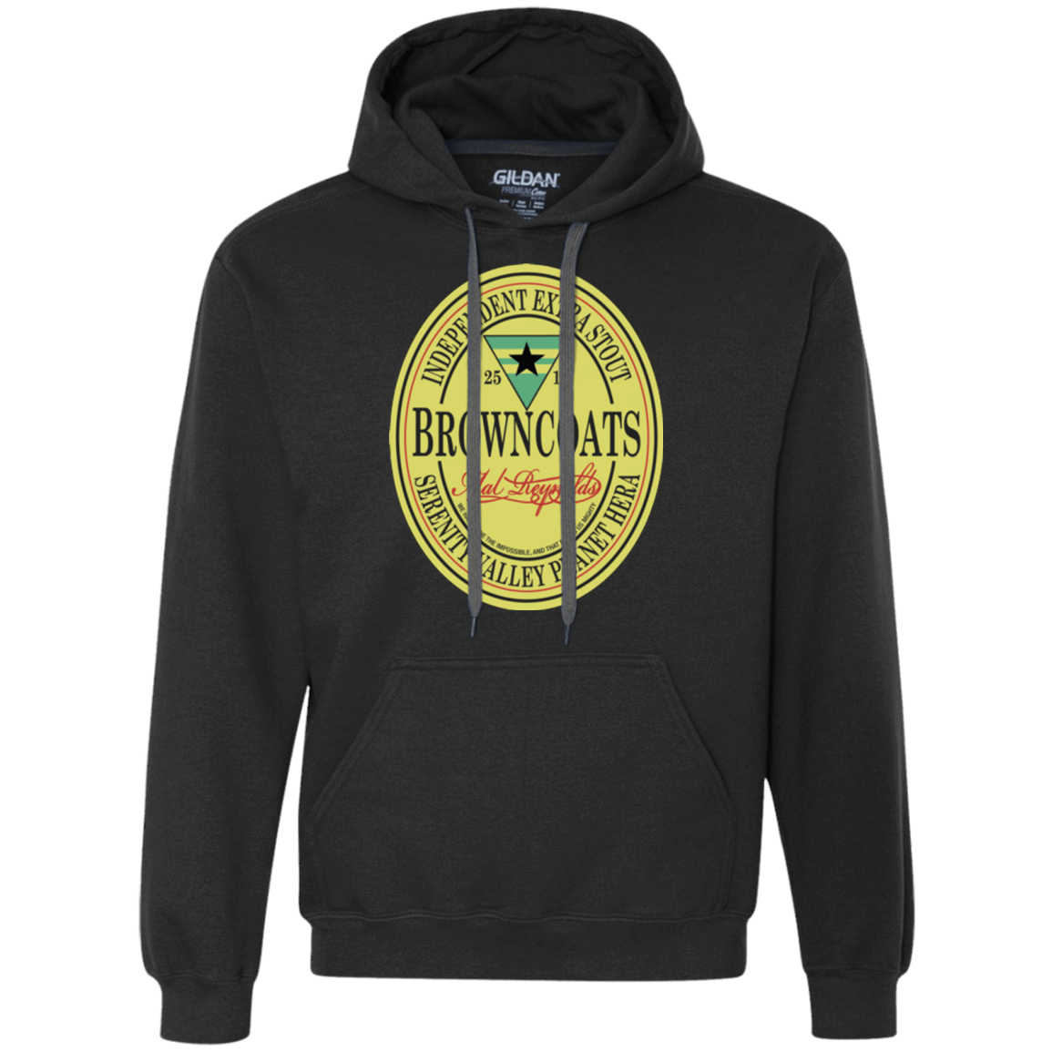 Sweatshirts Black / Small Browncoats Stout Premium Fleece Hoodie