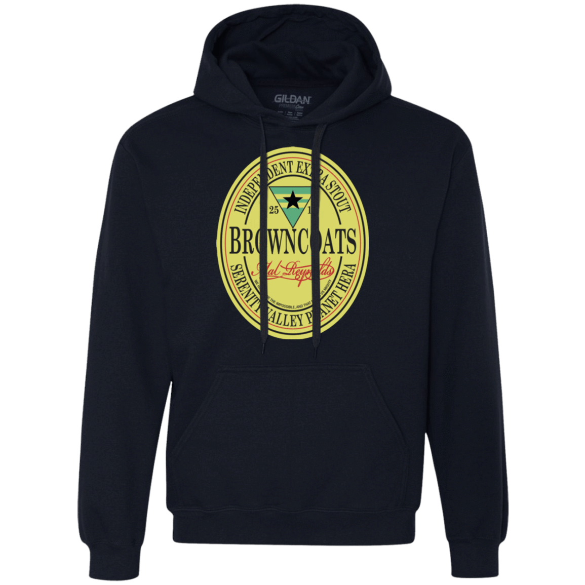 Sweatshirts Navy / Small Browncoats Stout Premium Fleece Hoodie