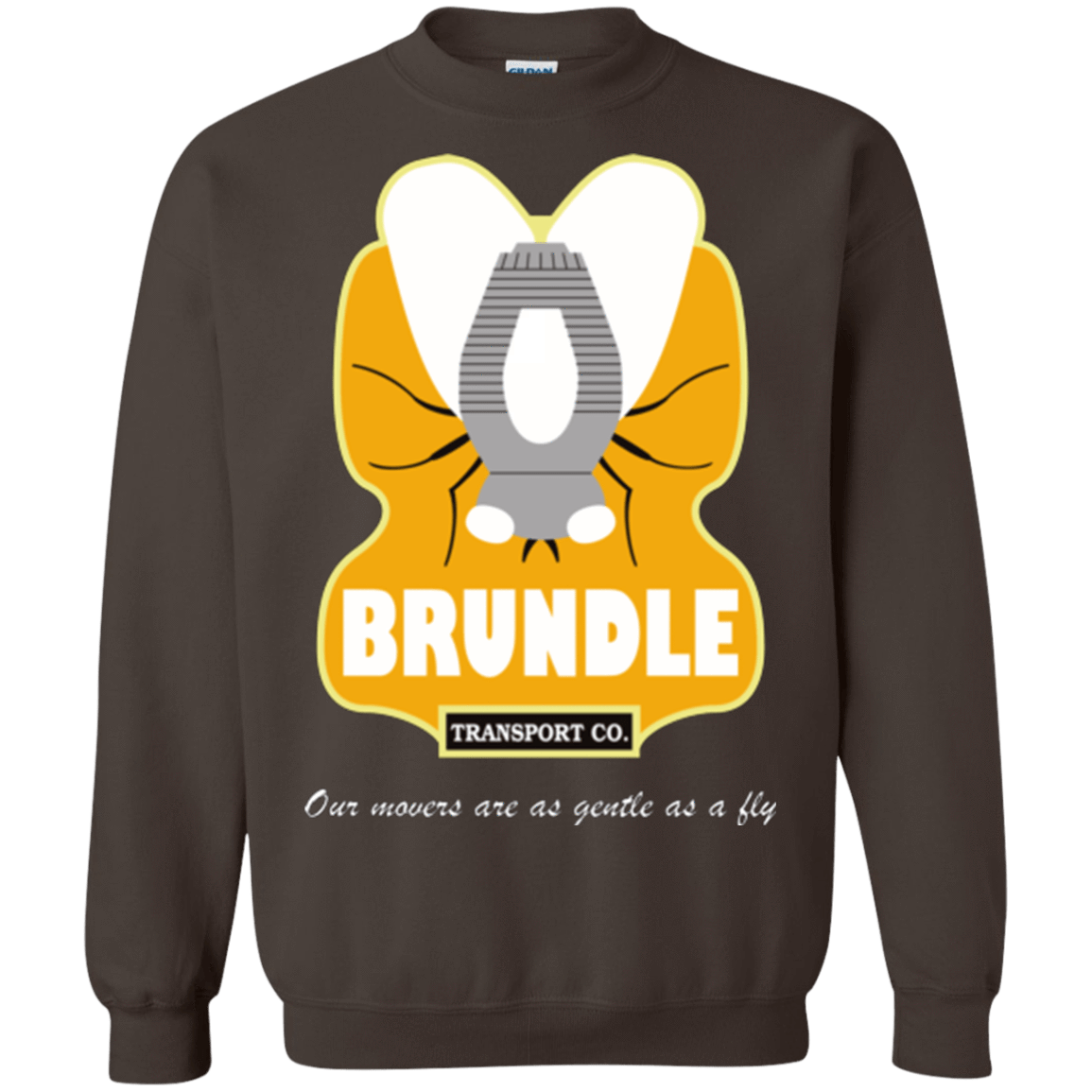 Sweatshirts Dark Chocolate / Small Brundle Transportation Crewneck Sweatshirt