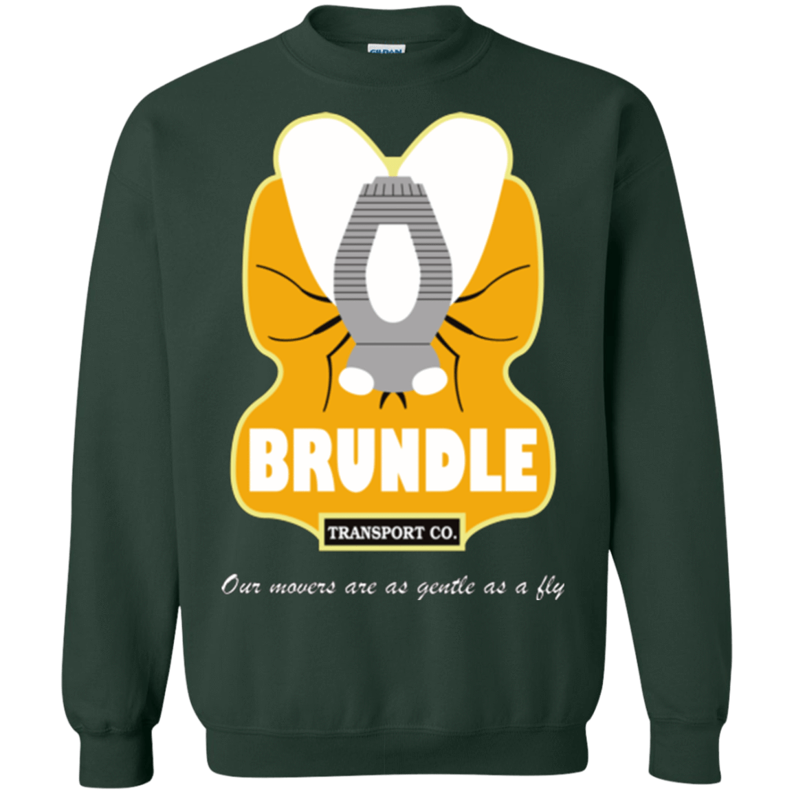 Sweatshirts Forest Green / Small Brundle Transportation Crewneck Sweatshirt