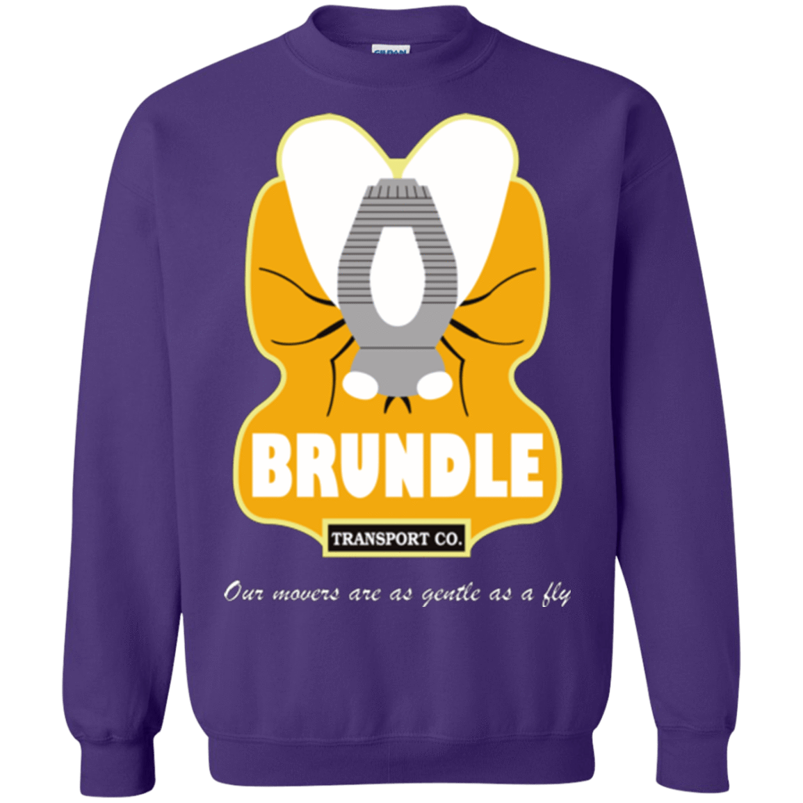 Sweatshirts Purple / Small Brundle Transportation Crewneck Sweatshirt