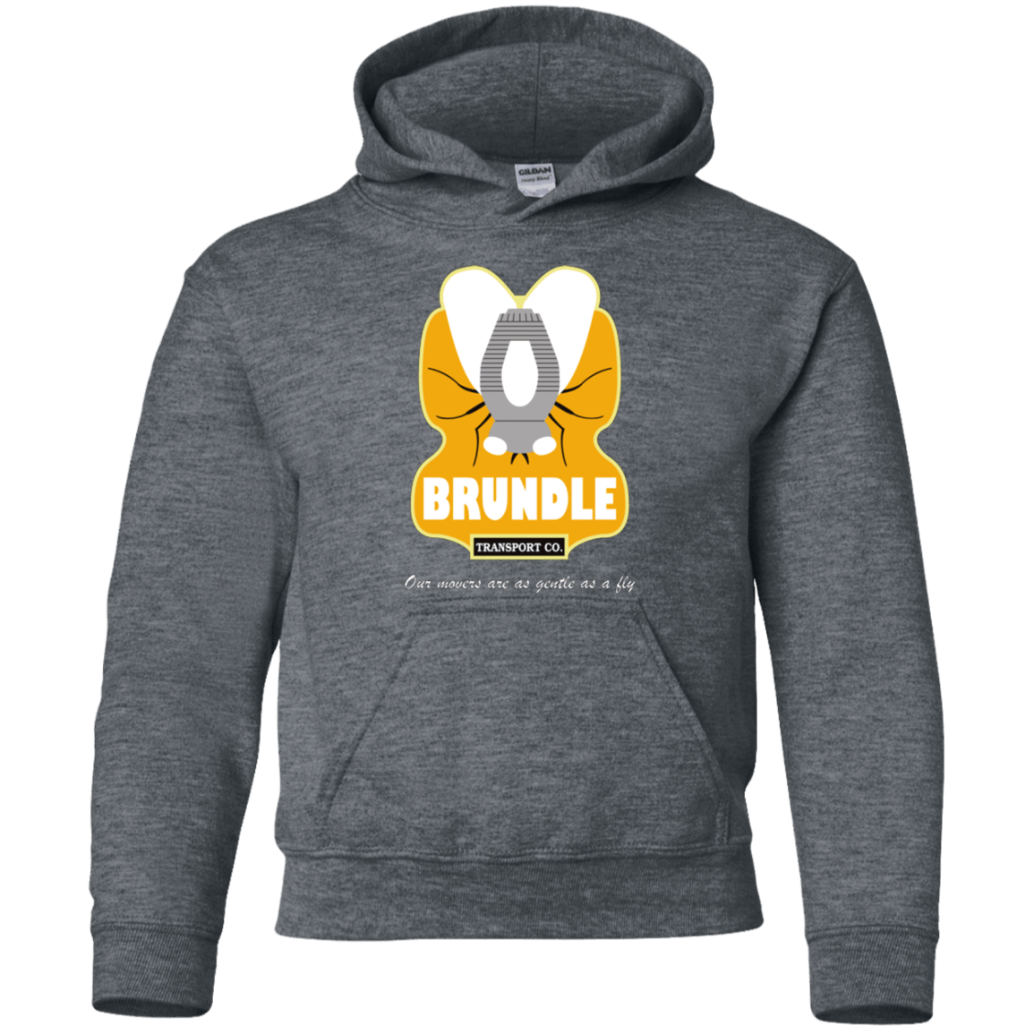 Sweatshirts Dark Heather / YS Brundle Transportation Youth Hoodie