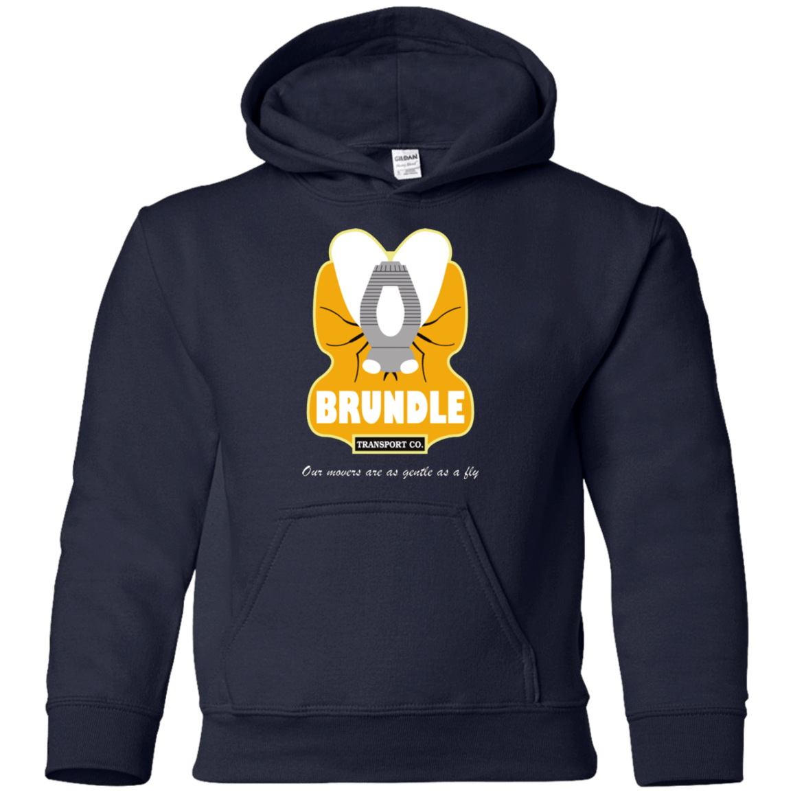 Sweatshirts Navy / YS Brundle Transportation Youth Hoodie