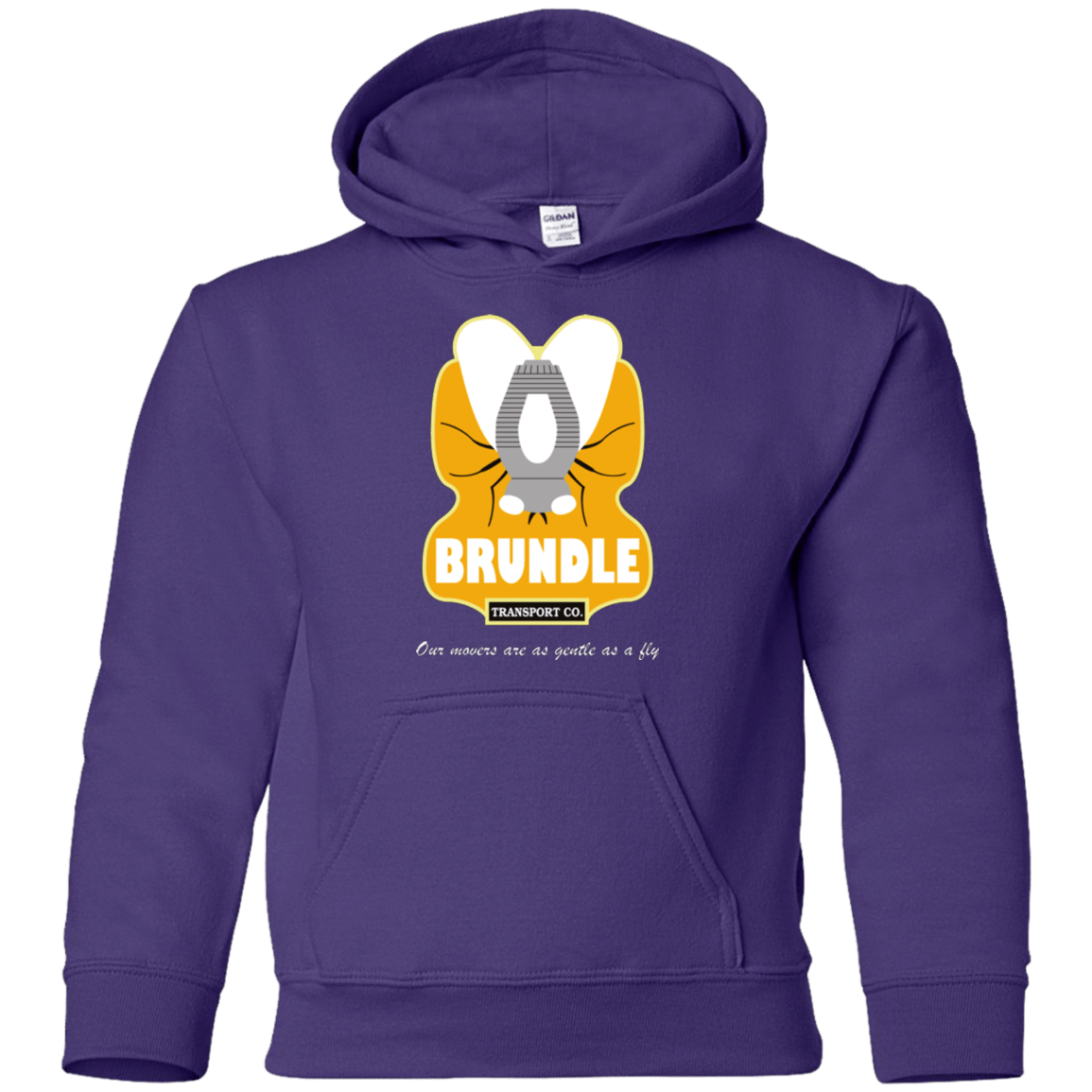 Sweatshirts Purple / YS Brundle Transportation Youth Hoodie