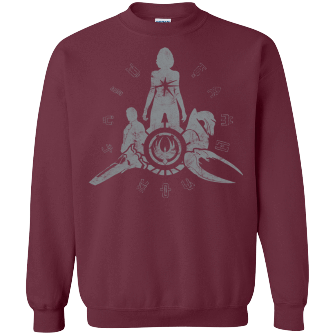 Sweatshirts Maroon / Small BSG Crewneck Sweatshirt