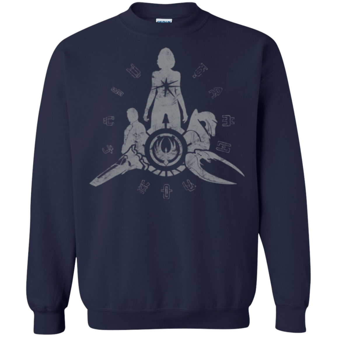 Sweatshirts Navy / Small BSG Crewneck Sweatshirt