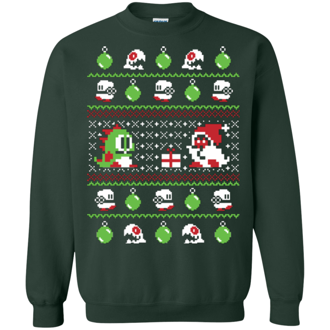 Sweatshirts Forest Green / Small Bubble Bauble Crewneck Sweatshirt