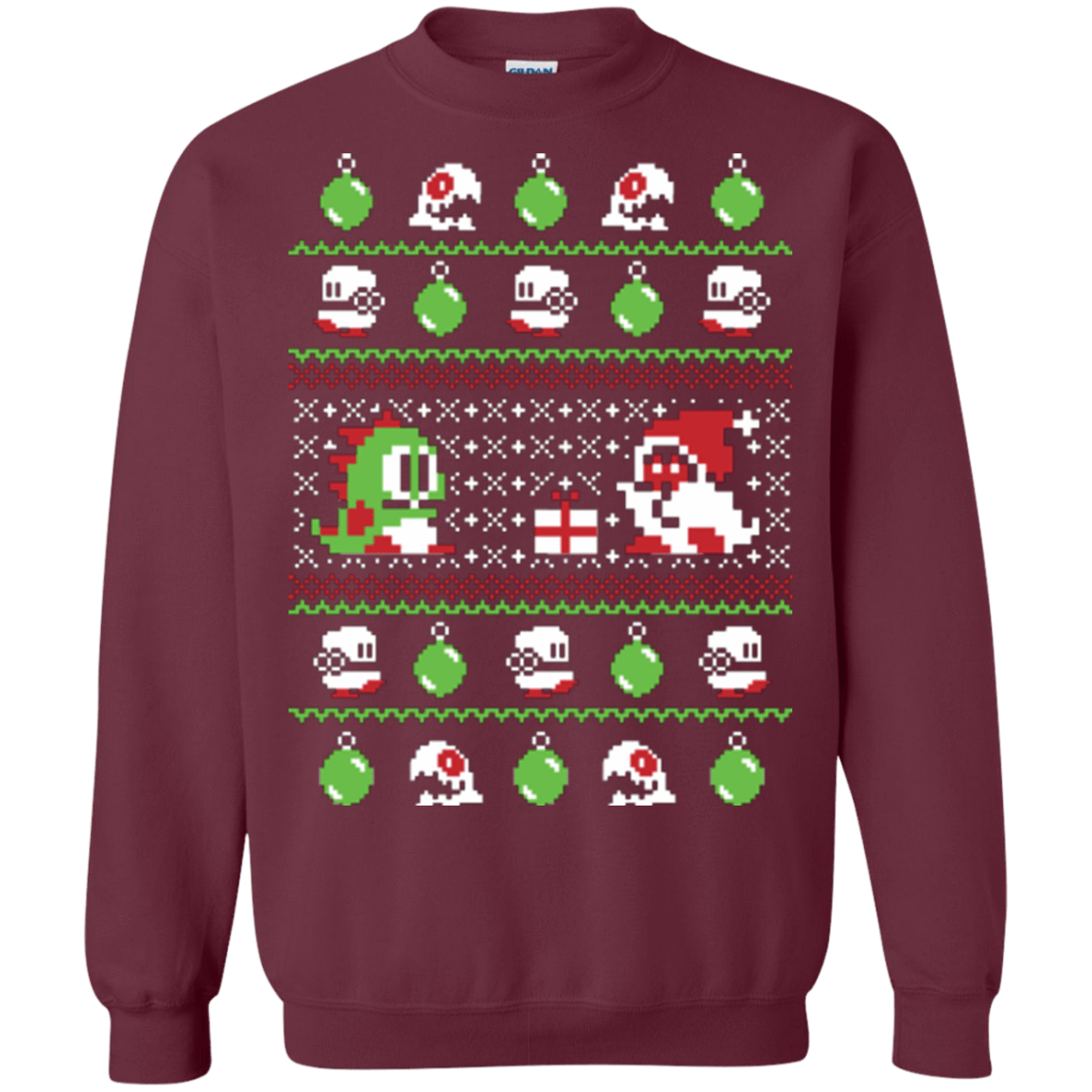 Sweatshirts Maroon / Small Bubble Bauble Crewneck Sweatshirt