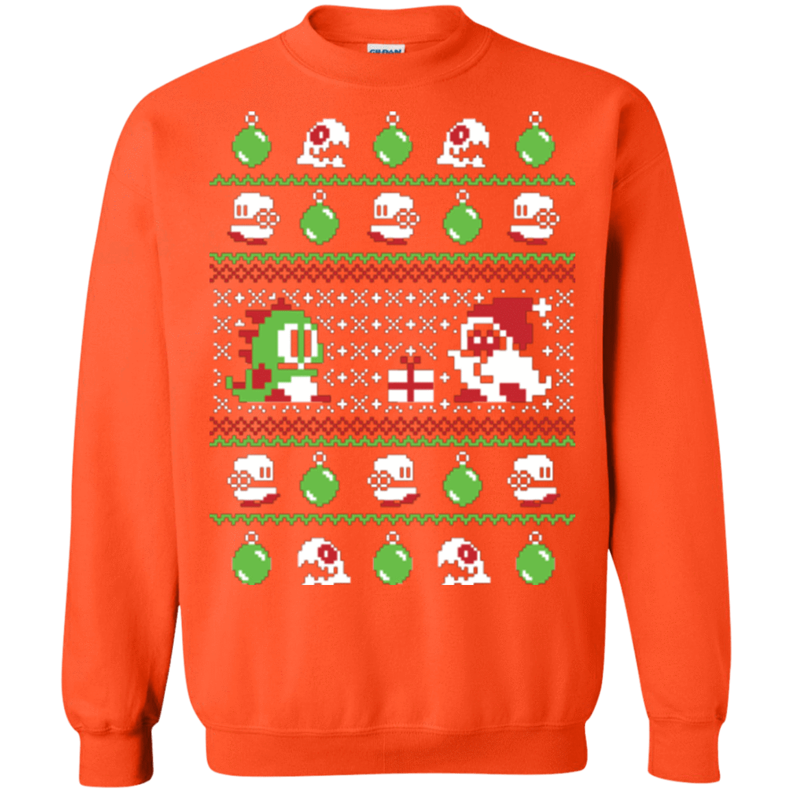 Sweatshirts Orange / Small Bubble Bauble Crewneck Sweatshirt