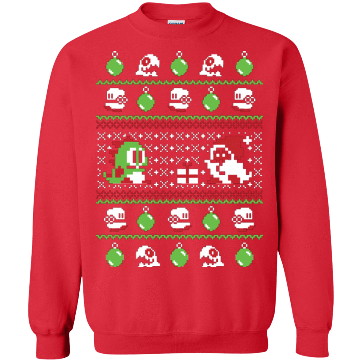 Sweatshirts Red / Small Bubble Bauble Crewneck Sweatshirt